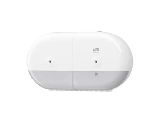 Tork 682000 T9 SmartOne Twin Mini Toiletpapier Dispenser Elevation Wit - 2