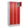lockerkast,HxBxD 1950x900x500mm,3x5vakken,vak B 300mm,cil.-slot,sokkel