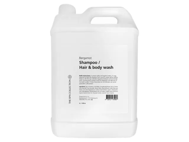 The Spa Collection Hair and body wash Bergamot Refill 2x 5 liter