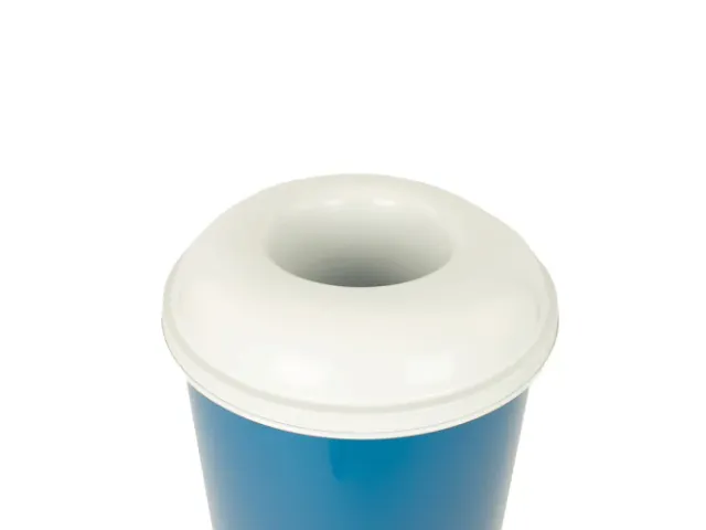 Vlamdovende Papierbak 200 Liter Blauw Grijs