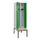 locker met bank,voor scheiding van kleding,HxBxD 2120x600x815mm,2vak