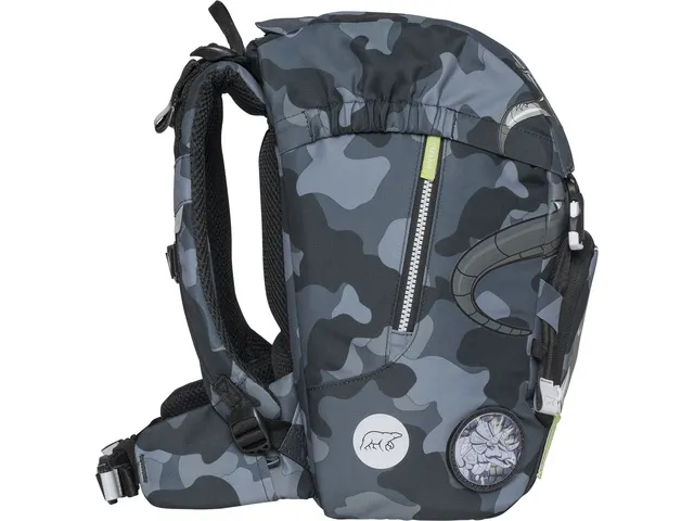Schooltas Beckmann Classic 22L Camo Rex black