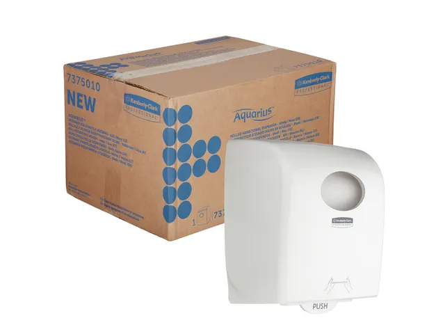 Handdoekroldispenser Kimberly Clark Aquarius wit 7375
