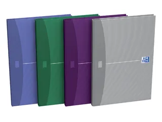 Notitieboek Oxford Essentials A4 96vel lijn assorti - 1