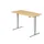 Elektrisch in hgte vst. zit-sta-bureau,HxBxD 630-1270x1600x800mm