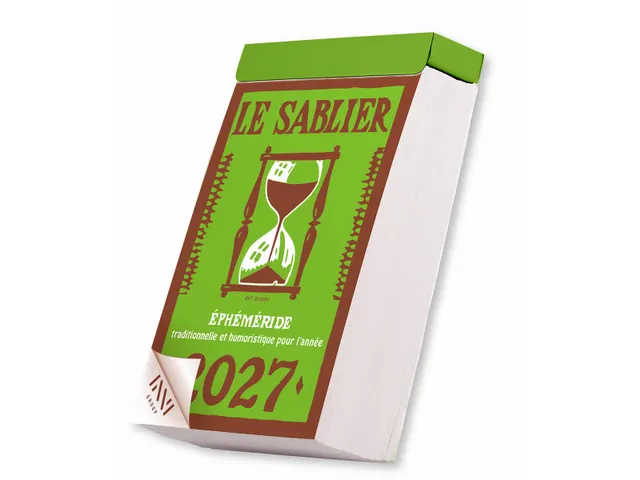 Dagblokkalender Le Sablier 2025