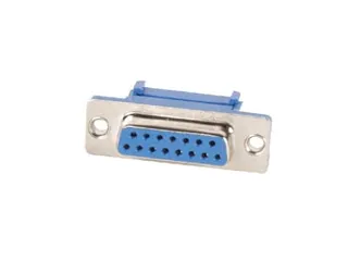 Vrouwelijke 15P Sub-D Connector Voor Platte Kabel - 1