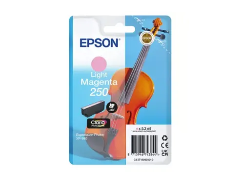 Inktcartridge Epson 250 T16N64 licht rood