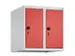 opzetkast,v. locker,2vak.,vak B 250mm,HxBxD 500x500x500mm,vleugeldeur
