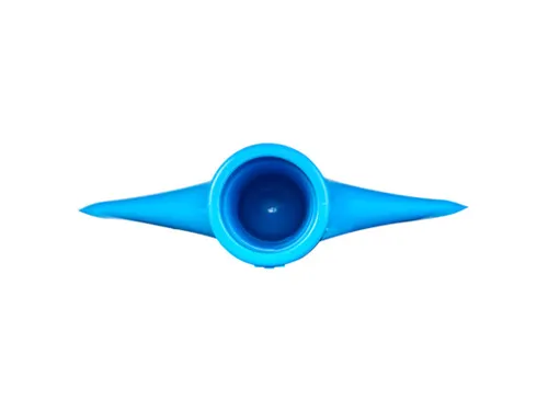 Hygiëne flexibel spatelblad Blauw met steelaansluiting 220mm