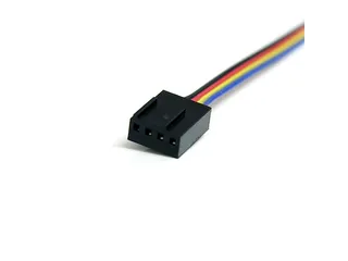 30cm 4-pins Verlengkabel voor Ventilatorvoeding M/F - 3