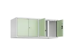 opzetkast,v. locker voor scheiding van kleding,4vak.,vak B 300mm