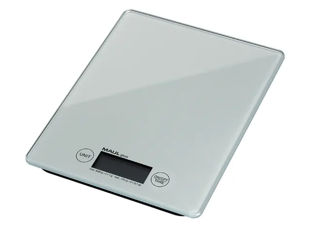 Briefweger MAUL Gloss tot 5000 gram glazen plateau inclusief batterij