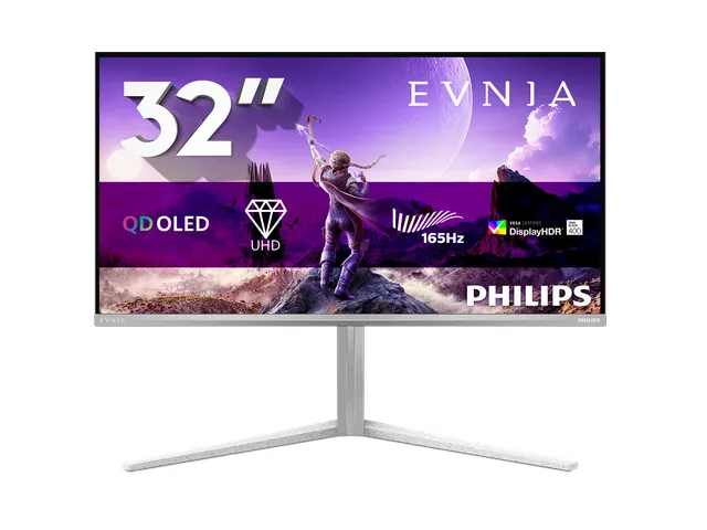 Ecran gaming Philips Evnia 6000 31.5 inch 4K QD-OLED