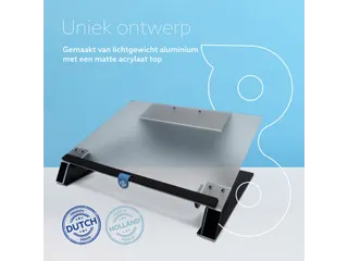 R-Go Tools Read2Write Documenthouder R-Go ergonomisch Mat acryl - 6