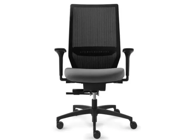 Dauphin Bureaustoel Shapemesh Plus met synchroonmechanisme Antraciet