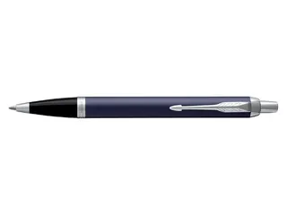 Balpen Parker IM Blue Lacquer CT Medium Blauwe inkt - 1