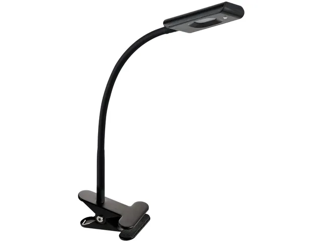 Bureaulamp Alco zwart LED met klem 230V 4W 40cm