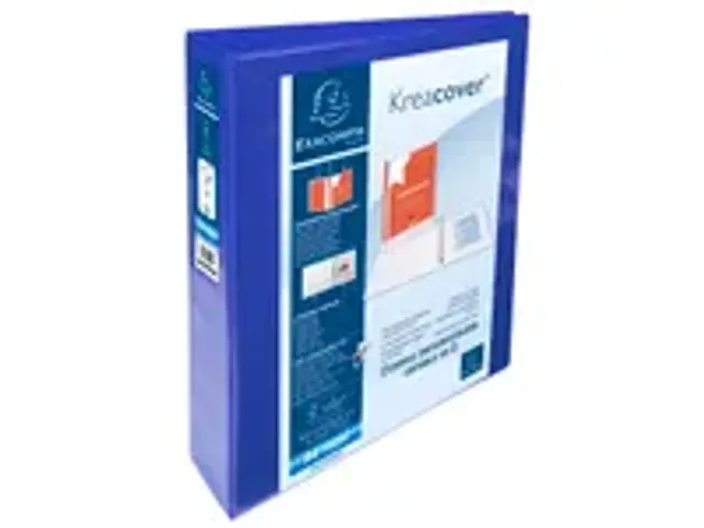 OUTLET Ringmap personaliseerbaar Kreacover 2 rings D-mech 40mm A4 maxi