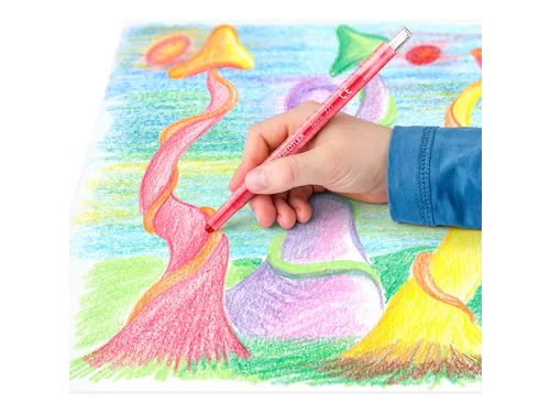 Waxpotlood Staedtler Norix twister set 12 kleuren