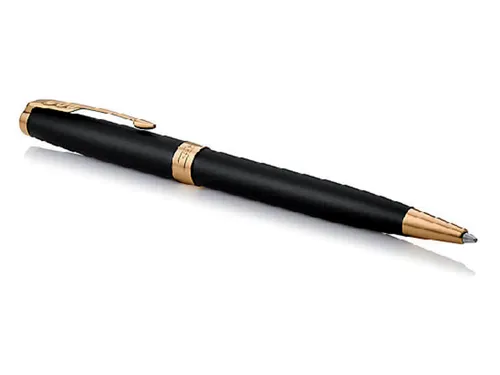 Balpen Parker Sonnet Matte black lacquer GT Medium