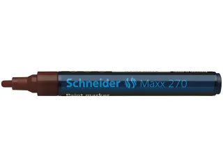 Lakmarker Schneider Maxx 270 1-3mm Bruin - 10