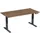 Elektrisch ihv bureau,HxBxD 630-1280x1600x800mm,blad notenboom