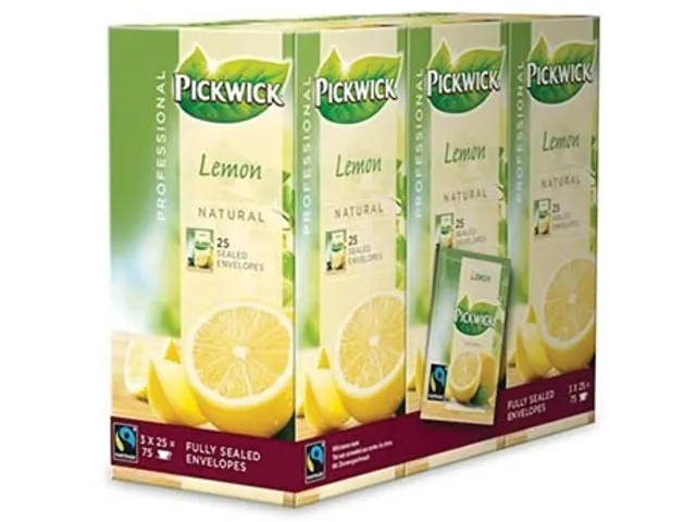 Thee Citroen Fairtrade Pak 25 Zakjes