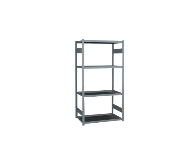 Stelling Opvanglegborden Basisveld 2000x1000x600mm 4opvanglegborden