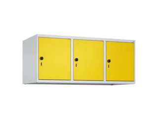 opzetkast,v. locker,3vak.,vak B 400mm,HxBxD 500x1200x500mm - 2