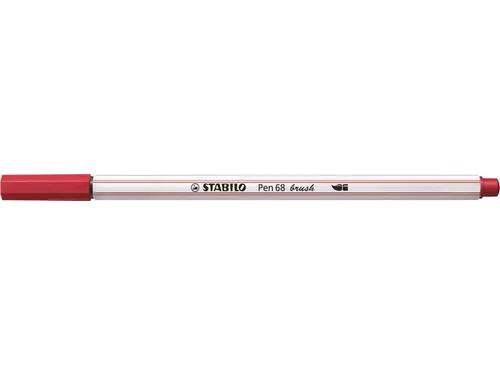 Brushstift STABILO Pen 568/50 donkerrood