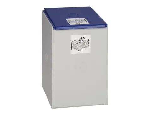 Afvalverzamelaar 1-voudig moduul HxBxD 570x360x405mm 60 liter Grijs