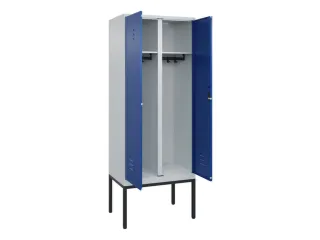 locker voor scheiding van kleding,HxBxD 2120x800x500mm,2vak - 2