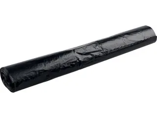 Vuilniszak 14 micron 60x80 cm 70L zwart rol van 20 stuks - 1