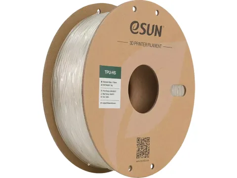 eSUN 3D printer Filament TPU-HS 1,75mm CLEAR 1kg