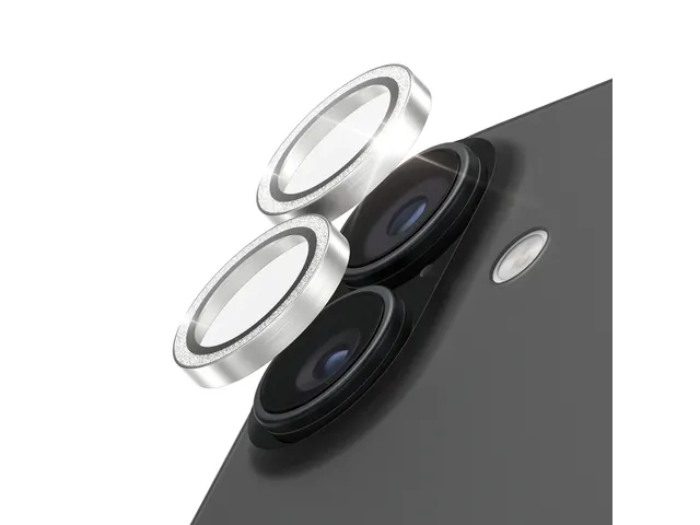 PanzerGlass Hoops Camera Lens Protector Glitter Silver iPhone 17