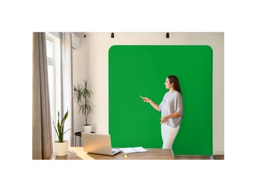 Zipper-Wall Straight 200x230cm Green Screen Chromakey
