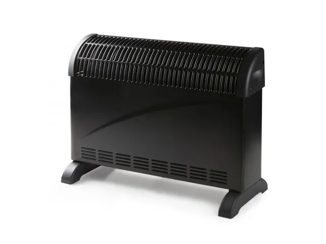 Convector Verwarming Turbo 3 Standen 2000W Zwart