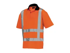 Intersafe Infra-line RWS polo, fluo oranje, maat S, per stuk