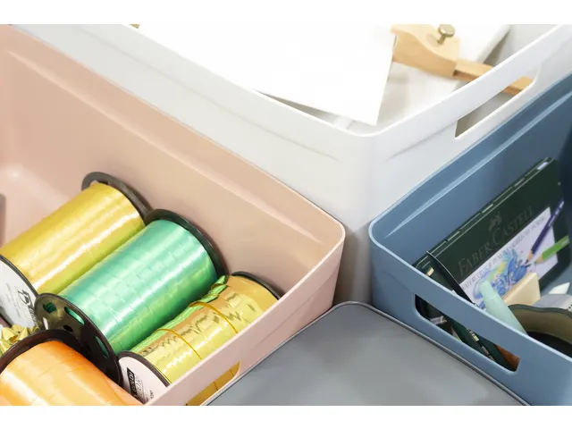 Opbergbox Kangaro 28 liter PP grijs