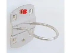 machinehouder,v. perfoplaat,Ø 80mm,RAL7016