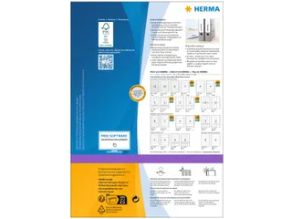 Herma 4283 Rugetiket 192x38 mm Wit permanent klevend 700 stuks - 3