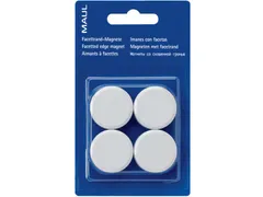 Magneet Maulsolid, Diameter 32 Mm, Wit