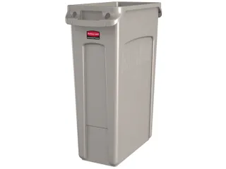 Afvalcontainer Slim Jim Grijs 87 Liter - 1