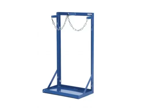 Gasflessenstandaard 52229 100kg RAL5007
