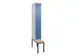 locker voor scheiding van kleding,HxBxD 2120x300x815mm,1vak