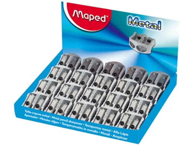 Potloodslijper Classic 2-gaats, in een doos