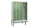 locker voor scheiding van kleding,HxBxD 2120x1200x815mm,4vak