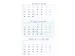 Calendrier 3 mois 2027 Brepols 30x60cm