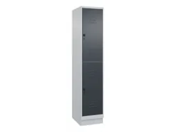 dubbeldekse locker,HxBxD 1950x400x500mm,1x2vak.,vak B 400mm